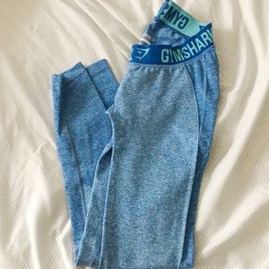 SALE! Gymshark Flex Leggings Blue Size Small